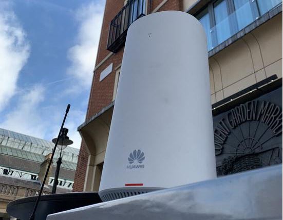 华为助力英国首个5G新闻直播