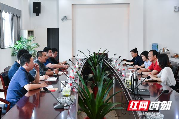 国家广电总局到红网考察县级融媒体中心省级技术平台建设