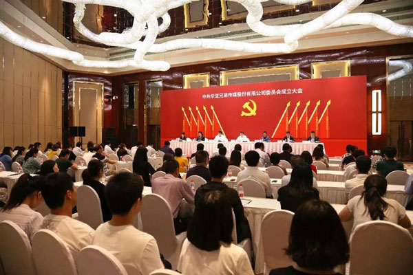 华谊兄弟传媒股份有限公司党委正式成立
