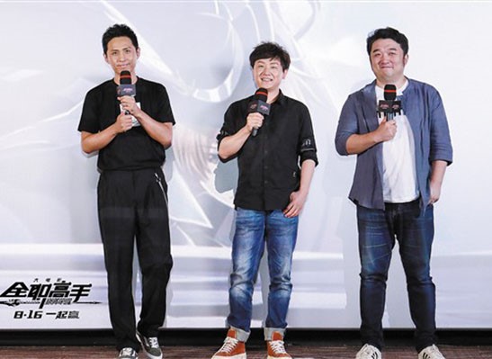 《全职高手之巅峰荣耀》配音演员阿杰边江夏磊用